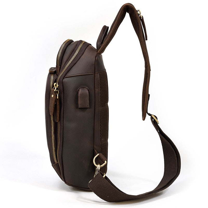 USB Charging Crossbody Bag