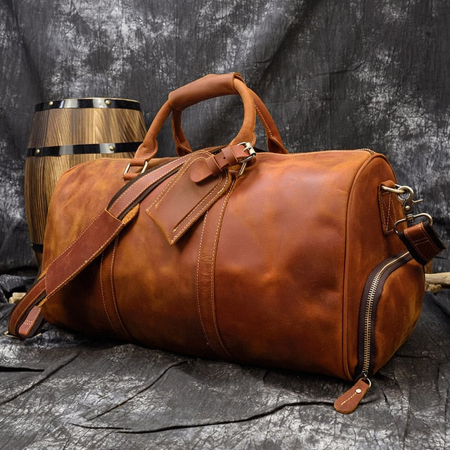 Big Capacity Leather Travel Bag