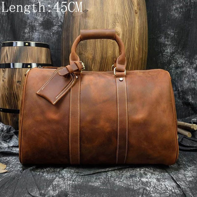 Big Capacity Leather Travel Bag