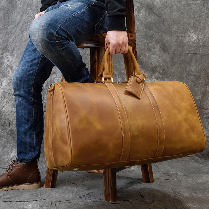 Big Capacity Leather Travel Bag