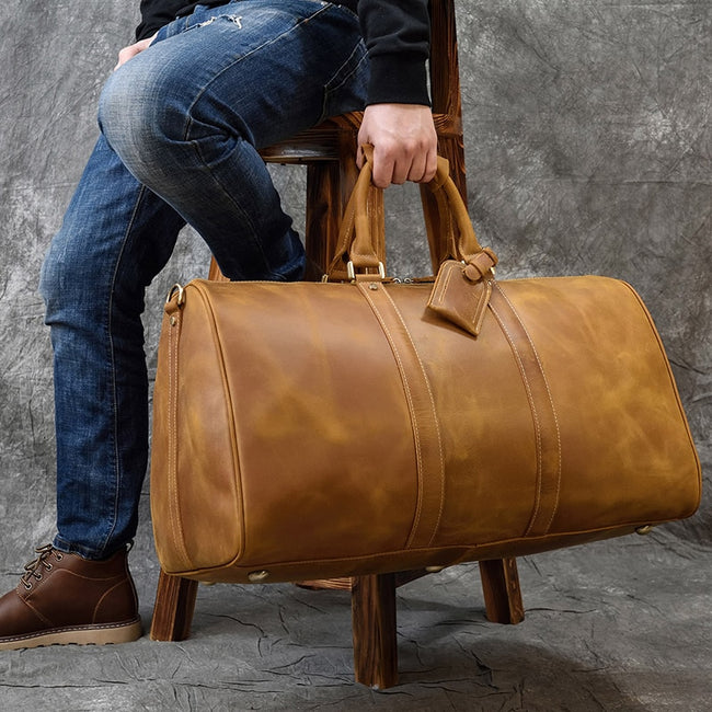 Big Capacity Leather Travel Bag