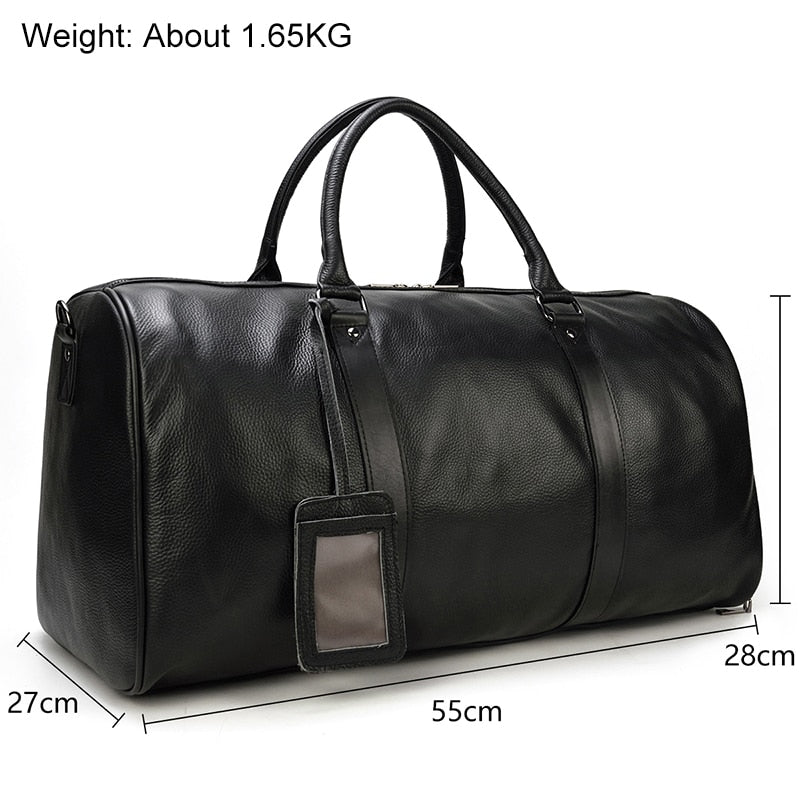 Black Duffel Luggage Bag