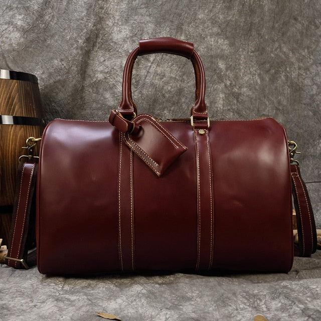 Genuine Leather Travel Bag