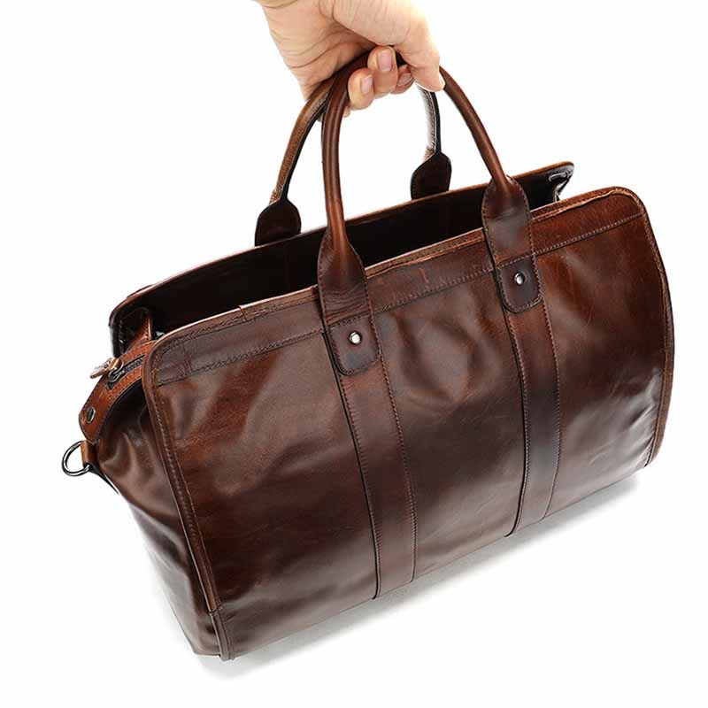 Genuine Leather Travel Bag