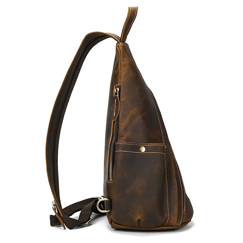 Triangle Crossbody Chest Bag