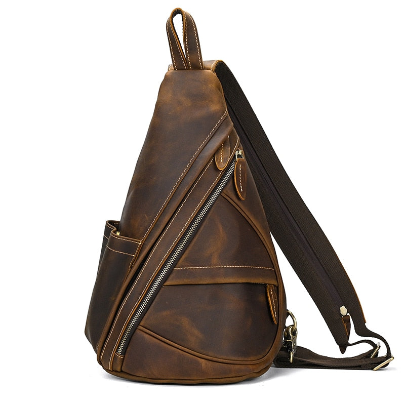 Triangle Crossbody Chest Bag