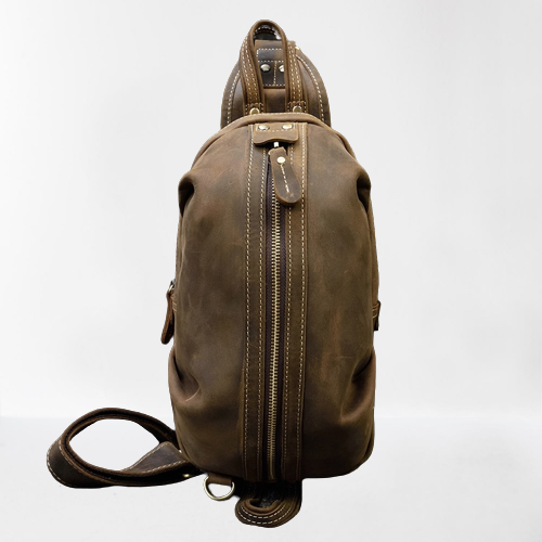 Leather Small Chest Bag