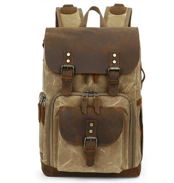 Batik Canvas Camera Bag