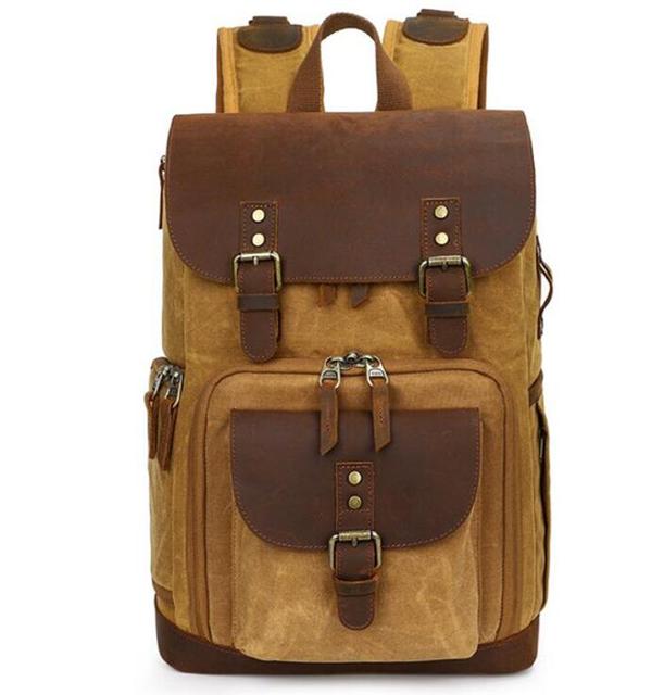 Batik Canvas Camera Bag