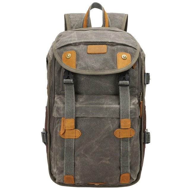 Canvas shoulder bag